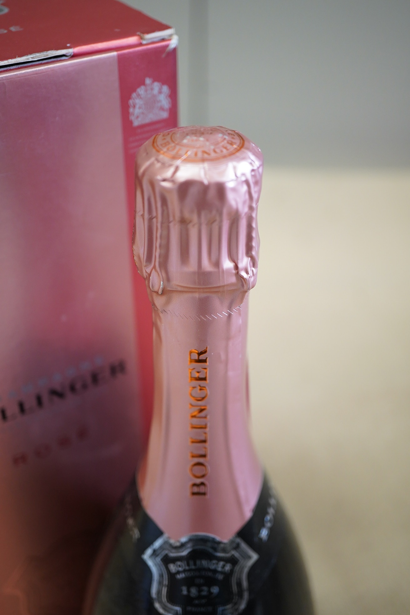 Champagne: Bollinger, Rose NV